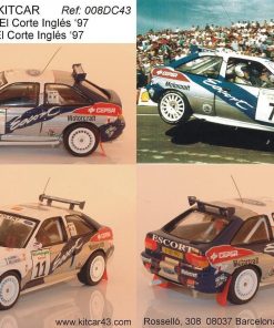 Alternative view of [CALCA] Ford Escort Kit Car F2 #7 G. Evans Rally Corte Inglés 1997 (Ref. 008bDECA43) 1:43 Kit Car 43