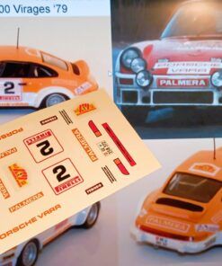 [CALCA] Porsche 911 SC Vara “Palmera" #2 M. Etchebers Rally 2000 Virajes 1979 (Ref. 005DECA32) 1:32 Kit Car 43