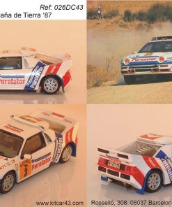 [CALCA] Ford RS200 "Purolator" #3 C. Sainz Campeonato España Rallys de Tierra 1987 (Ref. 026DECA43) 1:43 Kit Car 43