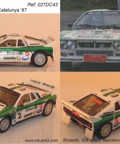 [CALCA] Lancia 037 "Seven Up" #2 S. Servià Rally Catalunya 1986 (Ref. 027DECA43) 1:43 Kit Car 43