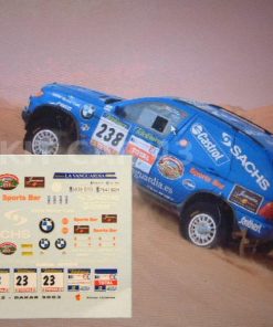 [CALCA] BMW X5 #238 R. Vila Dakar 2003 (Ref. 034bDECA43) 1:43 Kit Car 43