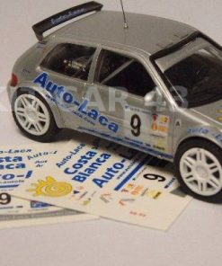 [CALCA] Citroen Saxo S1600 #9 M. Fuster Winner Campenato España Rallys 2003 (Ref. 040DECA43) 1:43 Kit Car 43