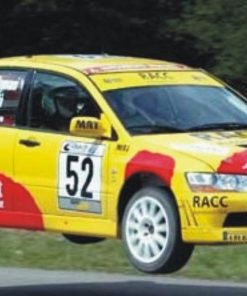 [CALCA] Mitsubishi Evo VII Gr.N #52 D. Solà Rally Alemania 2003 (Ref. 044DECA18) 1:18 Kit Car 43