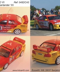 Alternative view of [CALCA] Mitsubishi Evo.VI #11 D. Sordo Rally Santander 2003 (Ref. 045DECA43) 1:43 Kit Car 43