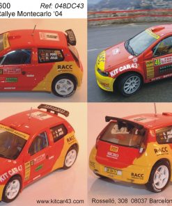 [CALCA] Fiat Punto S1600 #46 X. Pons Rally Monte Carlo 2004 (Ref. 048DECA43) 1:43 Kit Car 43
