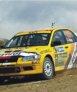 [CALCA] Mitsubishi Evo VII Gr. N #47 X. Pons Rally México 2004 (Ref. 049DECA32) 1:32 Kit Car 43