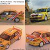 [CALCA] Mitsubishi Evo VII Gr.N #47 X. Pons Rally México 2004 (Ref. 049DECA43) 1:43 Kit Car 43