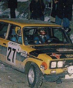 Alternative view of [CALCA] Seat 1430 #27 A. Zanini Rally Monte Carlo 1976 (Ref. 053DECA43) 1:43 Kit Car 43