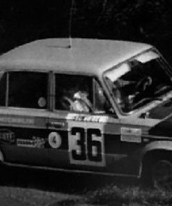 Alternative view of [CALCA] Seat 1430 #36 S. Cañellas Rally Monte Carlo 1976 (Ref. 054DECA43) 1:43 Kit Car 43
