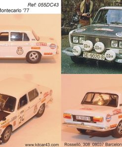 [CALCA] Seat 1430 #24 S. Servià Rally Monte Carlo 1977 (Ref. 055DECA43) 1:43 Kit Car 43