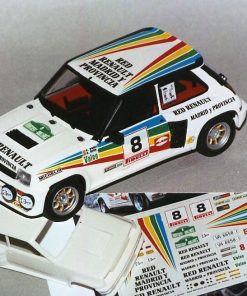 [CALCA] Renault 5 Turbo #8 C. Sainz Rally Montseny-Guilleries 1984 (Ref. 060DECA24) 1:24 Kit Car 43