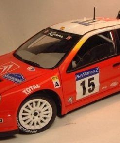 Alternative view of [CALCA ANEXO] Citroën Xsara WRC #15 J. Puras Tour De Corse 2001 (Ref. 061DECA18) 1:18 Kit Car 43