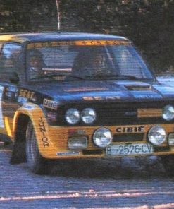 Alternative view of [CALCA] Fiat 131 Abarth #1 "Beny" Fernandez Winner Rally Catalunya 1979 (Ref. 062bDECA24) 1:24 Kit Car 43