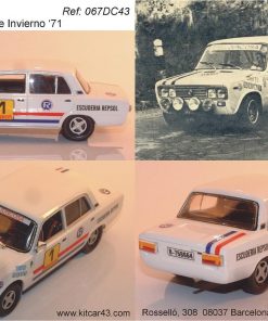 [CALCA] Seat 1430 #1 M. Juncosa Rally Invierno 1971 (Ref. 067DECA43) 1:43 Kit Car 43