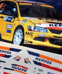 [CALCA] Mitsubishi Evo VIII Gr. N #49 S. Fombona Rally Alemania 2004 (Ref. 080DECA43) 1:43 Kit Car 43