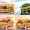 [CALCA] Renault Clio S1600 #46 X. Pons Rally Catalunya 2004 (Ref. 082DECA43) 1:43 Kit Car 43