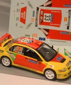 [CALCA] Mitsubishi Evo VIII Gr. N. #33 D. Solà Tour de Córcega 2004 (Ref. 093DECA43) 1:43 Kit Car 43
