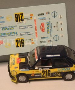 [CALCA] Seat 127 #126 J. Mora Rally Monte Carlo 1978 (Ref. 095DECA43) 1:43 Kit Car 43