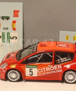 [CALCA ANEXO] Citroën C2 S1600 #5 D. Sordo Rally Madrid 2004 (Ref. 096DECA43) 1:43 Kit Car 43