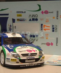 [CALCA] Citroën Xsara WRC Kronos #17 X. Pons Rally Argentina 2005 (Ref. 101aDECA18) 1:18 Kit Car 43