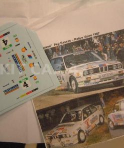 [CALCA] BMW M3 #4 J. Bassas Rally Valeo 1987 (Ref. 108DECA43) 1:43 Kit Car 43
