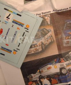 [CALCA] BMW M3 #7 J. Bassas Rally Costa Brava 1988 (Ref. 109DECA43) 1:43 Kit Car 43