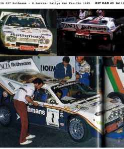 [CALCA] Lancia 037 #1 S. Servià Rally San Froilán 1985 (Ref. 112DECA43) 1:43 Kit Car 43