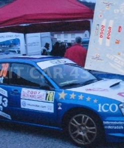 [CALCA] Subaru Impreza Gr. N #76 J. Font Rally Monte Carlo 2007 (Ref. 120DECA43) 1:43 Kit Car 43