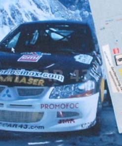 [CALCA] Mitsubishi Evo VIII #6 V. Boluña Campeonato Velocidad sobre Hielo Andorra-Catalalunya 2007 (Ref. 121DECA43) 1:43 Kit Car 43