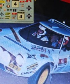 [CALCA] Lancia Stratos #4 J. de Bagration Rally RACE 1976 (Ref. 123DECA43) 1:43 Kit Car 43