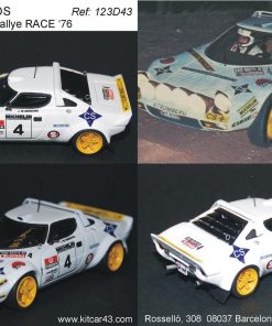 Alternative view of [CALCA] Lancia Stratos #4 J. de Bagration Rally RACE 1976 (Ref. 123DECA43) 1:43 Kit Car 43