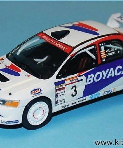 Alternative view of [CALCA] Mitsubishi Evo VIII #3 A. Villanueva Campeonato España Rallys Tierra 2006 (Ref. 127DECA43) 1:43 Kit Car 43