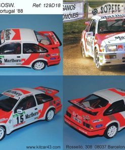 Alternative view of [CALCA] Ford Sierra Cosworth #15 C. Sainz Rally Portugal 1988 (Ref. 129DECA18) 1:18 Kit Car 43