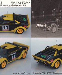 Alternative view of [CALCA] Lancia Stratos #11 I. Oliveras Rally Montseny-Guilleries 1980 (Ref. 130DECA43) 1:43 Kit Car 43