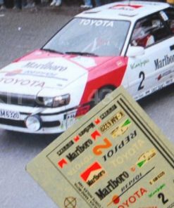 [CALCA] Toyota Celica 4WD #2 C. Sainz Rally Corte Inglés 1989 (Ref. 134DECA43) 1:43 Kit Car 43