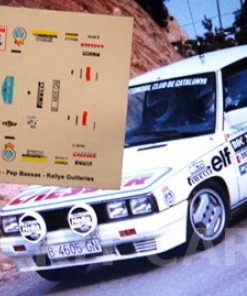 [CALCA] Renault 11 Turbo #11 J. Bassas Rally Montseny-Guilleries 1985 (Ref. 136DECA43) 1:43 Kit Car 43