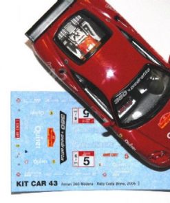 [CALCA] Ferrari 360 Modena #5 J. Puras Rally Costa Brava 2007 (Ref. 144DECA43) 1:43 Kit Car 43