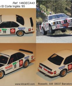 [CALCA] BMW 635 CSi #10 J.M. Ponce Rally Corte Inglés 1985 (Ref. 146DECA43) 1:43 Kit Car 43