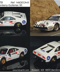[CALCA] Ferrari 308 GTB #6 J. Pons Rally Montseny-Guilleries 1985 (Ref. 149DECA43) 1:43 Kit Car 43