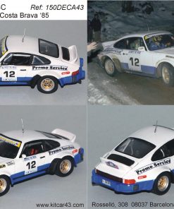 [CALCA] Porsche 911 SC #12 I. Oliveras Rally Costa Brava 1983 (Ref. 150DECA43) 1:43 Kit Car 43