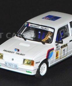 Alternative view of [CALCA] Talbot Samba Rallye #1 A. Zanini Rally RACE Tierra Madrid 1984 / Winner Campeonato España Rallys Tierra 1984 (Ref. 164DECA43) 1:43 Kit Car 43