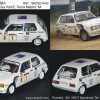 [CALCA] Talbot Samba Rallye #1 A. Zanini Rally RACE Tierra Madrid 1984 / Winner Campeonato España Rallys Tierra 1984 (Ref. 164DECA43) 1:43 Kit Car 43