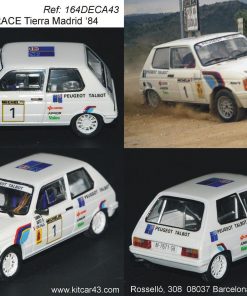 [CALCA] Talbot Samba Rallye #1 A. Zanini Rally RACE Tierra Madrid 1984 / Winner Campeonato España Rallys Tierra 1984 (Ref. 164DECA43) 1:43 Kit Car 43