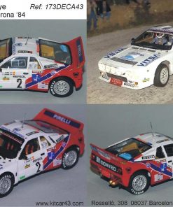 [CALCA] Lancia 037 Rally #2 J. Pons Rally Girona 1984 (Ref. 173DECA43)  1:43 Kit Car 43