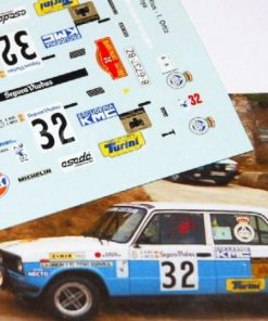 [CALCA] Seat 124 FL #32 A. Rius Rally Catalunya 1983 (Ref. 180DECA43) 1:43 Kit Car 43