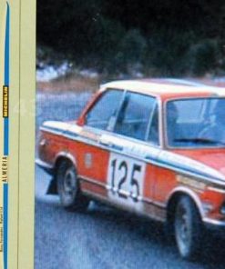 [CALCA] BMW 2002 Tii #125 "Beny" Fernández Rally Monte Carlo 1976 (Ref. 183DECA43) 1:43 Kit Car 43