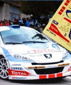 [CALCA] Peugeot 207 S2000 #3 O. Garre Rally Cantabria 2008 (Ref. 186DECA43) 1:43 Kit Car 43