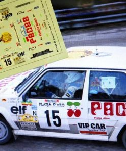 [CALCA] Renault R5 GT Turbo #15 E. Xargay Rally Platja d'Aro 1988 (Ref. 188DECA43) 1:43 Kit Car 43