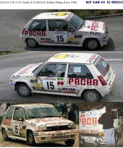 Alternative view of [CALCA] Renault R5 GT Turbo #15 E. Xargay Rally Platja d'Aro 1988 (Ref. 188DECA43) 1:43 Kit Car 43