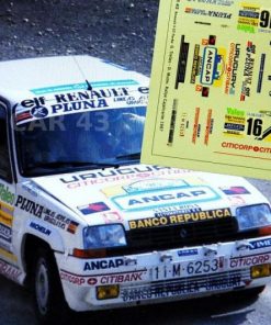 [CALCA] Renault R5 GT Turbo #16 G. Trelles Rally Cajalicante 1987 (Ref. 190DECA43) 1:43 Kit Car 43
